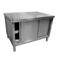 亿铁(YI TIE)不锈钢厨房工作台双通橱柜