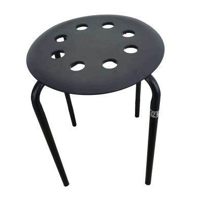 亿铁(YI TIE)可叠放餐椅加厚塑料圆凳子