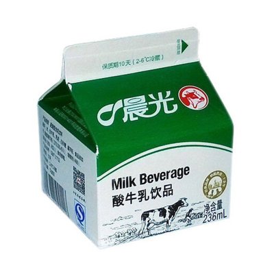 晨光屋型酸牛奶236ml