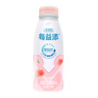 伊利每益添活性乳酸菌饮品清爽型白桃味330mL