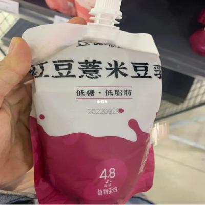 豆源和红豆薏米豆乳300g