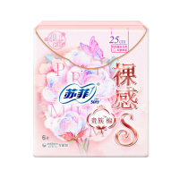 苏菲裸感S贵族系列日用卫生巾25cm6片