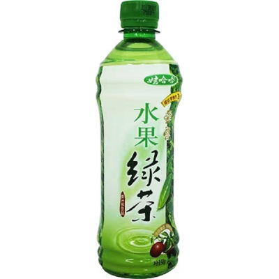 娃哈哈蜂蜜水果绿茶果汁茶饮品500ml