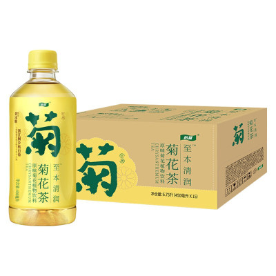 怡宝菊花茶植物饮料450ML*15瓶