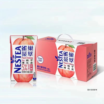 雀巢茶萃桃子清乌龙250ML*24盒
