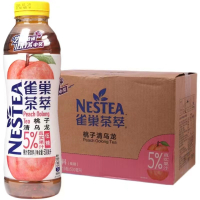 雀巢茶萃桃子清乌龙果汁茶饮料500ML*15瓶