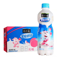 美汁源果粒奶优蜜桃450ml可口可乐出品酸奶饮料