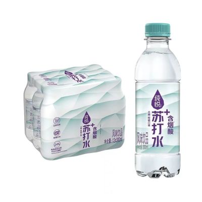 纯悦苏打水柑橘味450毫升