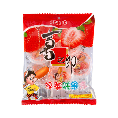 喜之郎15g*6粒草莓果冻