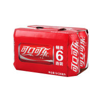 可口可乐 Coca-Cola 330ml*6*4 六连包 整箱装