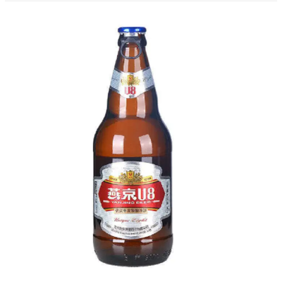 燕京啤酒 8度 瓶装U8优爽小度特酿啤酒500ml*12瓶 整箱装
