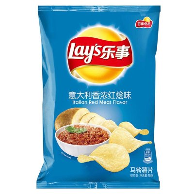 70g乐事薯片红烩味*22袋
