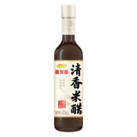 金龙鱼清香米醋/420mL×12(玻璃瓶/纸箱)