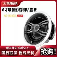 Yamaha/雅马哈 NS-IW280C同轴吸顶喇叭 家用天花吊顶音响一只