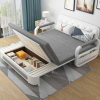 (上楼)加厚沙发床可折叠床乳胶多功能可伸缩单双人小户型沙发两用