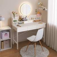 梳妆台卧室现代简约小型化妆台ins风小户型女生白色化妆桌子