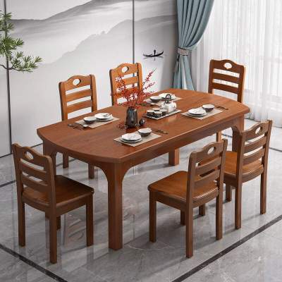 餐桌家用小户型饭桌餐桌椅组合现代简约圆桌出租屋实用吃饭桌子