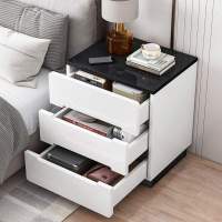床头柜卧室简约现代小柜子简易小型床尾收纳柜家用新款储物床边柜.