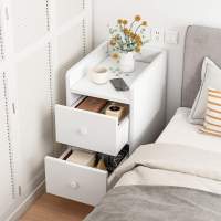 床头柜窄迷你小型简约现代置物储物小柜子卧室简易床边柜子.