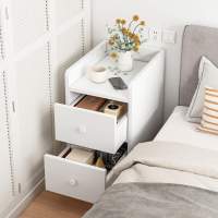 超窄床头柜简约迷你小型床边柜置物架小储物柜子卧室简易收纳.
