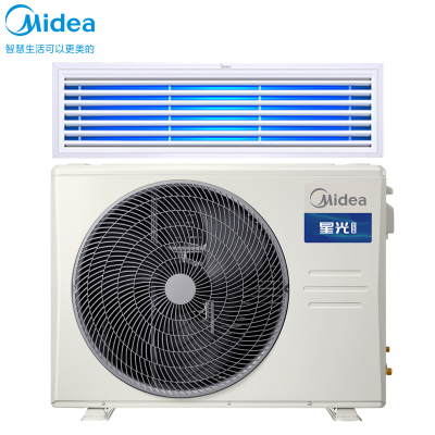 不管安装 美的(Midea)2匹全直流变频风管机一拖一星光科技版 KFR-51T2W/B3DN1-XG(1)Ⅲ中央空调