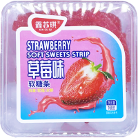 鑫苏琪草莓味软糖条168g