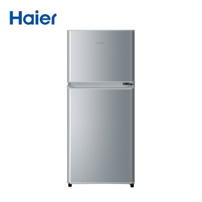 海尔(Haier)冰箱BCD-118TMPA 双门冰箱 节能冷藏冷冻两门迷你 办公室宿舍小冰箱