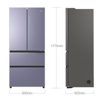 海尔(Haier)冰箱BCD-460WGHFD14NZU1 多门冰箱 全空间保鲜 EPP杀菌 平隐式嵌入