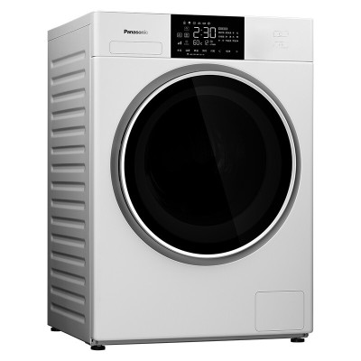 [先问库存]松下(Panasonic) 全自动变频滚筒洗衣机10公斤光动银除菌 智能节水XQG100-NAEW