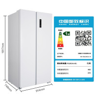 松下冰箱 632升大容量冰箱双开门对开门冰箱一级能效 风冷无霜变频家用电冰箱NR-EW63WSA-W