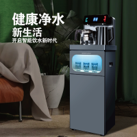 荣事达(Royalstar)茶吧机电子家用多功能智能遥控立式饮水机CY310D灰色储藏烘干/电子制冷款