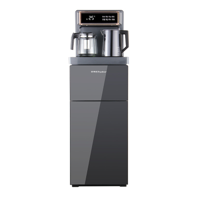 荣事达(Royalstar)茶吧机家用多功能智能遥控立式饮水机CY306D深灰色电子制冷冰机