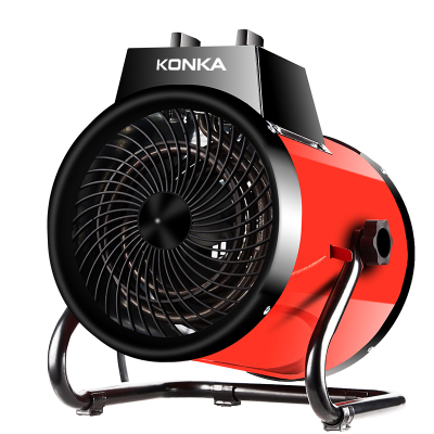 康佳(KONKA)康佳工业暖风机家用大面积取暖器电暖气速热大棚小钢炮 红色KH-NFJ830
