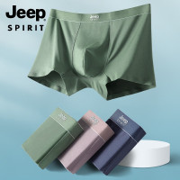 JEEP SPIRIT吉普男士正品中腰礼盒3条装平角内裤