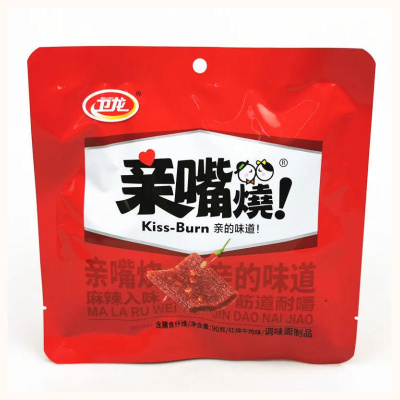 卫龙亲嘴烧红烧牛肉味90g