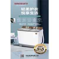 SINOEURO/中欧双桶洗衣机 家用11公斤大容量XPB110-718T