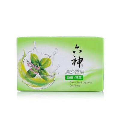 六神清凉香皂(绿茶+甘草)90g