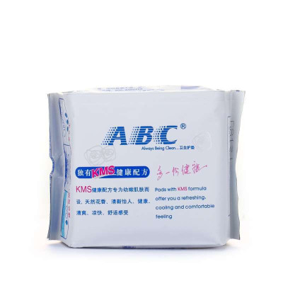 ABC轻透薄护垫163mm*22片