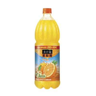 美汁源果粒橙橙汁果汁1.25L