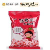 张君雅小妹妹草莓味甜心形脆果(膨化食品)40g