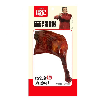 杨记麻辣鸭腿 100g/袋