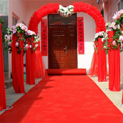 峰呈 FC-0295 一次性红地毯婚庆薄款地毯垫婚礼用品开业庆典迎宾舞台地毯