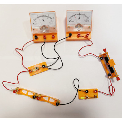各种电路测量小灯泡的电功率 初中物理学实验器材