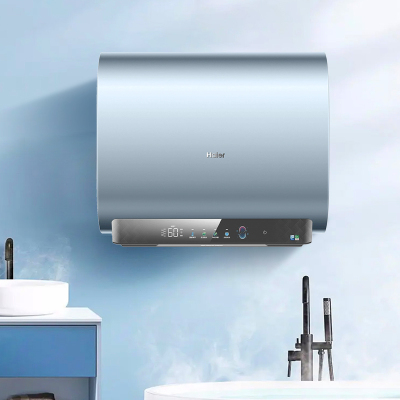 海尔(Haier)电热水器60升扁桶纤薄双胆一级能效锆金全瓷科技 内胆免清洗 3300W速热 WIFI智控