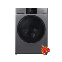 预售 松下(Panason)XQG100-E116全自动滚筒洗衣机BLDC变频电机 光动银除菌 除螨洗 洗净比1.1