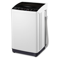 TCL 5.5公斤全自动波轮小型迷你洗衣机 一键脱水 租房洗衣机 小型便捷(亮灰色)XQB55-36SP