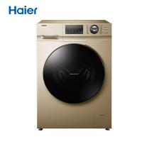 Haier海尔洗衣机洗烘一体10公斤全自动家用大容量变频滚筒洗衣机G100108HB12G