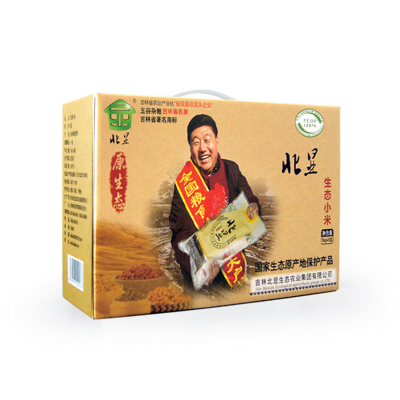 北显 黄小米礼盒 生态小米 1kg x 5包/箱