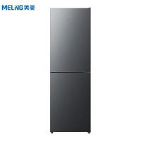 美菱(MELING) 308升 典雅灰 无霜冷藏冷冻箱 节能低噪双门冰箱 BCD-308WECX