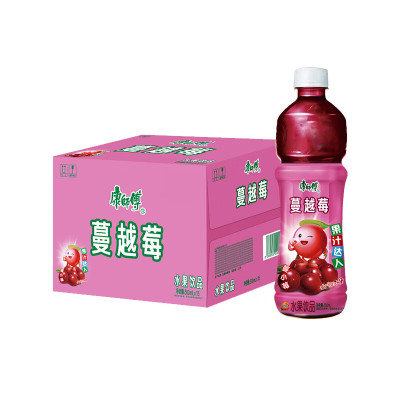 康师傅 蔓越莓葡萄500ml*15瓶(整箱)